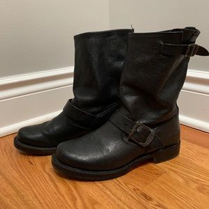 Frye - Veronica leather mid calf boots